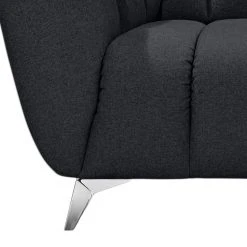 Fredriks Sofa Salou (2-Sitzer) Webstoff -Wohnzimmermöbel boutique en ligne sofa salou 2 sitzer webstoff ohne hocker chrom anthrazit 5116508 1