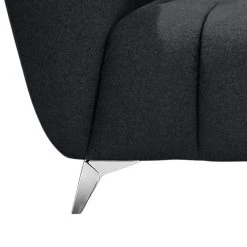 Fredriks Sofa Salou (3-Sitzer) Webstoff -Wohnzimmermöbel boutique en ligne sofa salou 3 sitzer webstoff ohne hocker chrom anthrazit 5116352