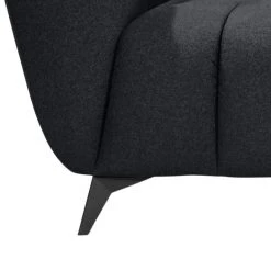 Fredriks Sofa Salou (3-Sitzer) Webstoff -Wohnzimmermöbel boutique en ligne sofa salou 3 sitzer webstoff ohne hocker schwarz anthrazit 5116276