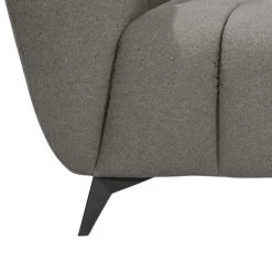 Fredriks Sofa Salou (3-Sitzer) Webstoff -Wohnzimmermöbel boutique en ligne sofa salou 3 sitzer webstoff ohne hocker schwarz platin 5116312