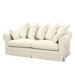 Maison Belfort Sofa Saltum (3-Sitzer) Webstoff - Cremeweiß