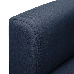 Mørteens Sofa Wyke IV (3-Sitzer mit Hocker) - Flachgewebe - Dunkelblau - Dunkelblau -Wohnzimmermöbel boutique en ligne sofa saluda 3 sitzer mit hocker flachgewebe dunkelblau 4723288