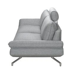 Loftscape Sofa Sharon (3-Sitzer) Webstoff - Grau - Keine Funktion -Wohnzimmermöbel boutique en ligne sofa sharon 3 sitzer webstoff grau 411524