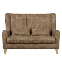Ars Natura Sofa Shenton (3-Sitzer) Antiklederlook - Latte Macchiato -Wohnzimmermöbel boutique en ligne sofa shenton 2 sitzer antiklederlook latte macchiato 4252324 1
