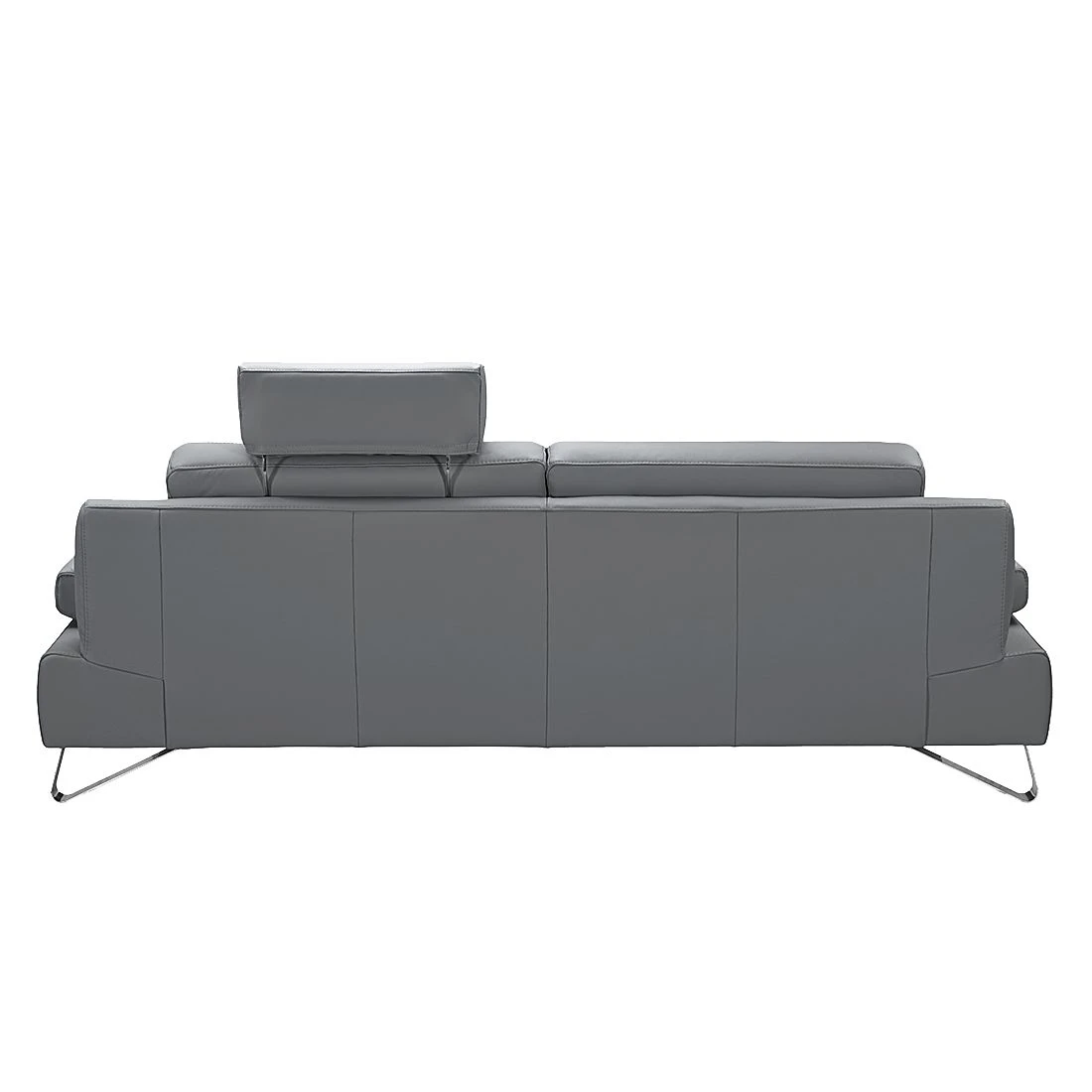 Loftscape Sofa Silvano (2,5-Sitzer) - Kunstleder Grau - Kopfstütze verstellbar 5 Loftscape Sofa Silvano (2,5-Sitzer) - Kunstleder Grau - Kopfstütze verstellbar – Bild 5