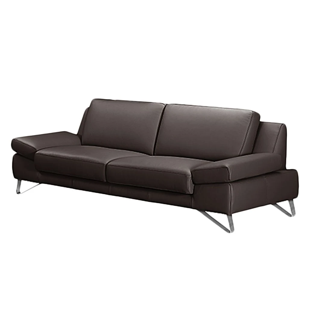 Loftscape Sofa Silvano (2,5-Sitzer) Kunstleder - Mocca - Ohne Kopfstütze 1 Loftscape Sofa Silvano (2,5-Sitzer) Kunstleder - Mocca - Ohne Kopfstütze