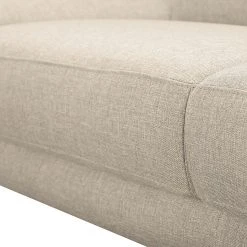 Loftscape Sofa Silvano (2,5-Sitzer) Webstoff Beige - Keine Funktion -Wohnzimmermöbel boutique en ligne sofa silvano 2 5 sitzer webstoff beige 442343
