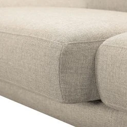Loftscape Sofa Silvano (2,5-Sitzer) Webstoff Beige - Keine Funktion -Wohnzimmermöbel boutique en ligne sofa silvano 2 5 sitzer webstoff beige 442344
