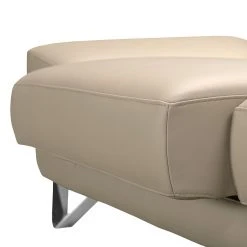 Loftscape Sofa Silvano (3-Sitzer) Echtleder Beige - Kopfstütze verstellbar -Wohnzimmermöbel boutique en ligne sofa silvano 3 sitzer echtleder beige 447083