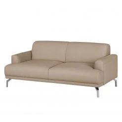 Fredriks Sofa Sisto I (2-Sitzer) Echtleder - Cappuccino