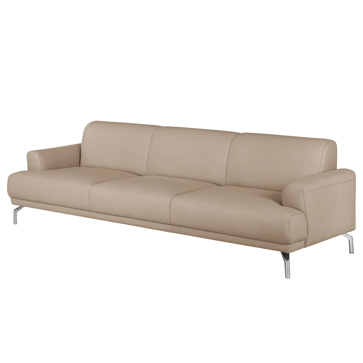 Fredriks Sofa Sisto I (3-Sitzer) Echtleder - Cappuccino 1 Fredriks Sofa Sisto I (3-Sitzer) Echtleder - Cappuccino