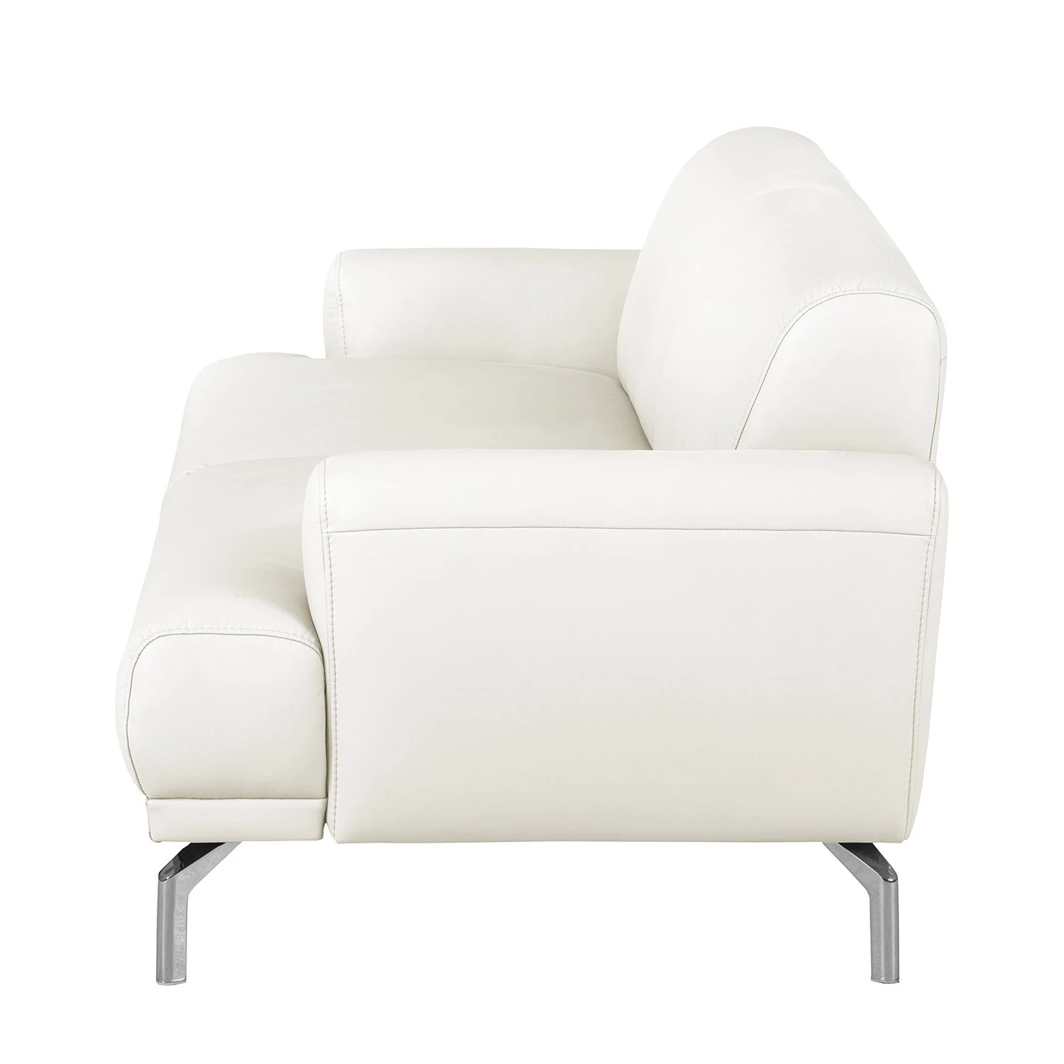 Fredriks Sofa Sisto II (2-Sitzer) Echtleder - Weiß 4 Fredriks Sofa Sisto II (2-Sitzer) Echtleder - Weiß – Bild 4