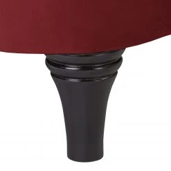 Jack & Alice Sofa Thory (3-Sitzer) - Rot -Wohnzimmermöbel boutique en ligne sofa thory 3 sitzer samt rot 4895972