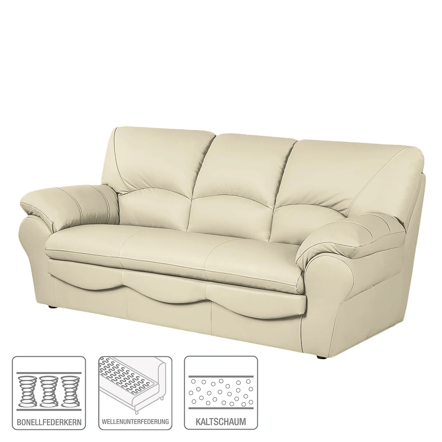 Modoform Sofa Torsby (3-Sitzer) - Kunstleder 2 Modoform Sofa Torsby (3-Sitzer) - Kunstleder – Bild 2