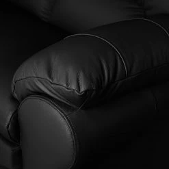 Modoform Sofa Torsby (3-Sitzer) - Kunstleder -Wohnzimmermöbel boutique en ligne sofa torsby 3 sitzer kunstleder mit schlaffunktion schwarz 5069476