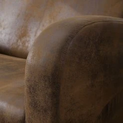 Ars manufacti Sofa Tullow (3-Sitzer) - Antiklederoptik Braun -Wohnzimmermöbel boutique en ligne sofa tullow 3 sitzer antiklederoptik braun 4972112