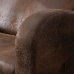 Ars manufacti Sofa Tullow (2-Sitzer) - Antiklederoptik Dunkelbraun -Wohnzimmermöbel boutique en ligne sofa tullow 3 sitzer antiklederoptik dunkelbraun 4972152