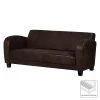 Ars manufacti Sofa Tullow (3-Sitzer) - Antiklederoptik Dunkelbraun