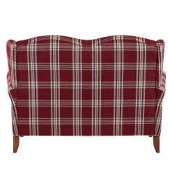 Max Winzer Sofa Verita (2-Sitzer) - Strukturstoff - Rot kariert -Wohnzimmermöbel boutique en ligne sofa verita 2 sitzer strukturstoff rot kariert 5005292