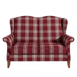 Max Winzer Sofa Verita (2-Sitzer) - Strukturstoff - Rot kariert -Wohnzimmermöbel boutique en ligne sofa verita 2 sitzer strukturstoff rot kariert 5005300