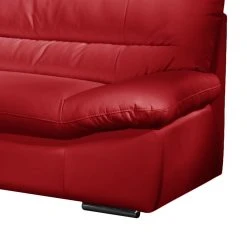 Cotta Sofa Doug (3-Sitzer) - Echtleder Rot -Wohnzimmermöbel boutique en ligne sofa william 3 sitzer echtleder rot 343158