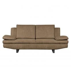 Fredriks Sofa Yovanna (2-Sitzer) Antiklederlook - Schlamm -Wohnzimmermöbel boutique en ligne sofa yovanna 2 sitzer antiklederlook schlamm 4498576