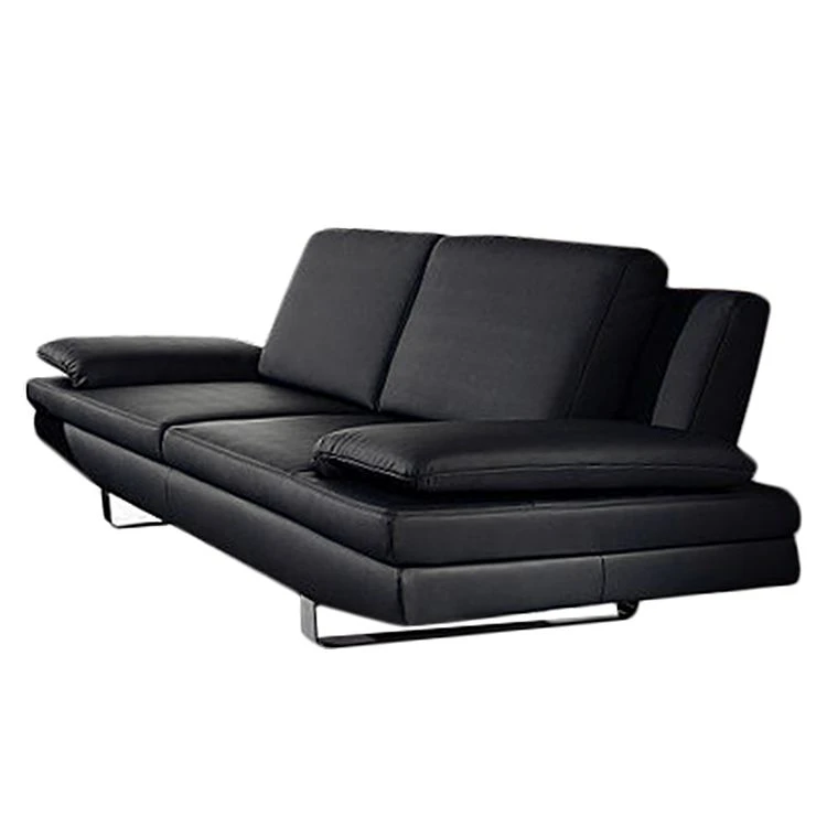 Fredriks Sofa Yovanna (3-Sitzer) - Kunstleder Schwarz 1 Fredriks Sofa Yovanna (3-Sitzer) - Kunstleder Schwarz