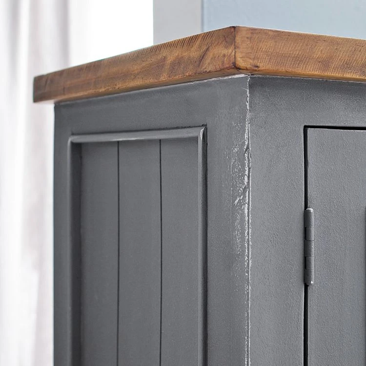 Maison Belfort Standvitrine Balignton II - Grau 3 Maison Belfort Standvitrine Balignton II - Grau – Bild 3