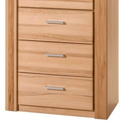 Naturoo Standvitrine Lombok - Teilmassiv -Wohnzimmermöbel boutique en ligne standvitrine lombok i teilmassiv kernbuche 5004376