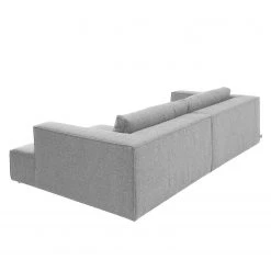 Tom Tailor Ecksofa Big Cube Style Webstoff - Stoff TBO: 29 moody grey - Longchair davorstehend rechts -Wohnzimmermöbel boutique en ligne tom tailor 14 12 2016 teil 1 4430056