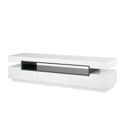 Loftscape TV-Lowboard Anna - Weiß -Wohnzimmermöbel boutique en ligne tv lowboard anna hochglanz weiss 1330035