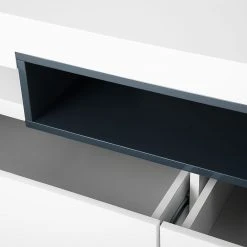 Loftscape TV-Lowboard Anna - Weiß -Wohnzimmermöbel boutique en ligne tv lowboard anna hochglanz weiss 1330039