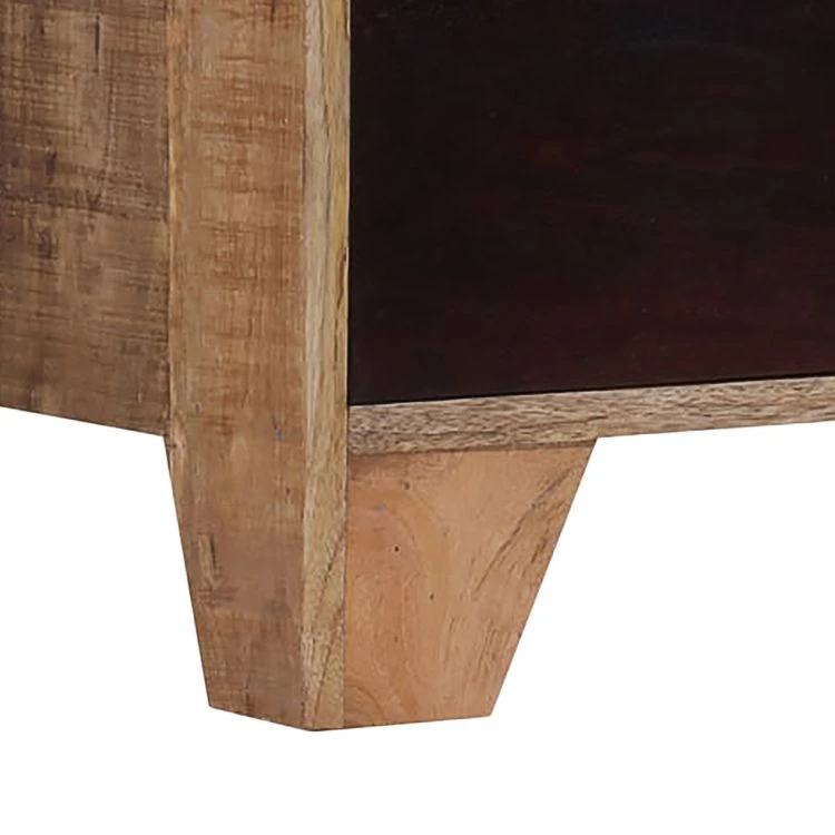 Ars manufacti TV-Lowboard Curenna - Mango teilmassiv - Mango / Braun 4 Ars manufacti TV-Lowboard Curenna - Mango teilmassiv - Mango / Braun – Bild 4