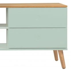 Tenzo TV-Lowboard Dot - Mint -Wohnzimmermöbel boutique en ligne tv lowboard dot eiche teilmassiv mint 4148308