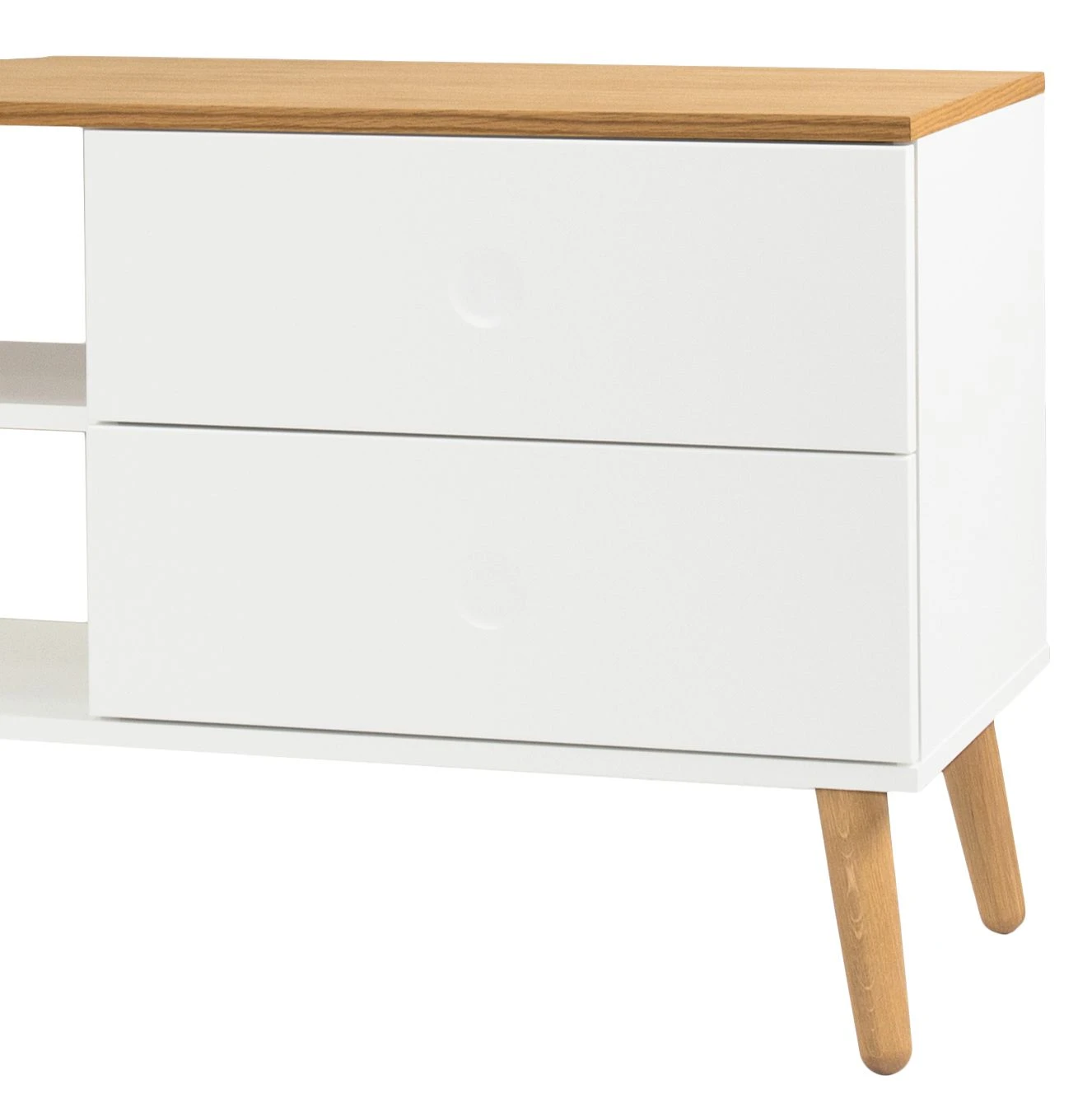 Tenzo TV-Lowboard Dot - Weiß 4 Tenzo TV-Lowboard Dot - Weiß – Bild 4