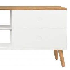 Tenzo TV-Lowboard Dot - Weiß 10 Tenzo TV-Lowboard Dot - Weiß -Wohnzimmermöbel boutique en ligne tv lowboard dot eiche teilmassiv weiss 4148260