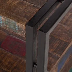 Red Living TV-Lowboard Factory II - Mango massiv / Metall - Vintage Braun -Wohnzimmermöbel boutique en ligne tv lowboard factory ii mango massiv metall vintage braun 3627717