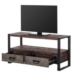 Red Living TV-Lowboard Factory II - Mango massiv / Metall - Vintage Braun -Wohnzimmermöbel boutique en ligne tv lowboard factory ii mango massiv metall vintage braun 3627729