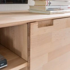 Mørteens TV-Lowboard Finsby - Buche massiv -Wohnzimmermöbel boutique en ligne tv lowboard finsby buche massiv 3681485