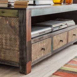 Wolf-Möbel TV-Lowboard Goa I - Mango teilmassiv - Mango Dunkelbraun -Wohnzimmermöbel boutique en ligne tv lowboard goa i akazie mango teilmassiv mehrfarbig 3615925