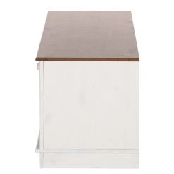 Maison Belfort TV-Lowboard Lillehammer I - Kiefer massiv - Kiefer Weiß / Kiefer Honig -Wohnzimmermöbel boutique en ligne tv lowboard lillehammer i kiefer massiv weiss kiefer 1649806