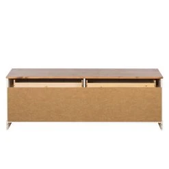 Maison Belfort TV-Lowboard Lillehammer I - Kiefer massiv - Kiefer Weiß / Kiefer Honig -Wohnzimmermöbel boutique en ligne tv lowboard lillehammer i kiefer massiv weiss kiefer 1649810