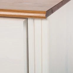 Maison Belfort TV-Lowboard Lillehammer I - Kiefer massiv - Kiefer Weiß / Kiefer Honig -Wohnzimmermöbel boutique en ligne tv lowboard lillehammer i kiefer massiv weiss kiefer 1649822