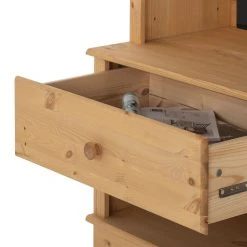 Maison Belfort TV-Wand Lillehammer I - Kiefer massiv - Kiefer Natur -Wohnzimmermöbel boutique en ligne tv lowboard lillehammer ii kiefer massiv kiefer 1166078