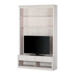 Maison Belfort TV-Wand Lillehammer I - Kiefer massiv - Kiefer Weiß -Wohnzimmermöbel boutique en ligne tv lowboard lillehammer ii kiefer massiv weiss 1053934