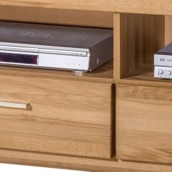 Ars Natura TV-Lowboard Lombok I - Teilmassiv -Wohnzimmermöbel boutique en ligne tv lowboard lombok i teilmassiv wildeiche 5004260