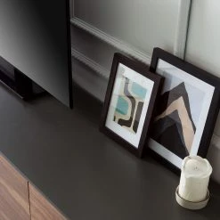 Studio Copenhagen TV-Lowboard Payara - Echtholzfurnier - Walnuss / Anthrazit -Wohnzimmermöbel boutique en ligne tv lowboard payara walnuss schwarz 4372764