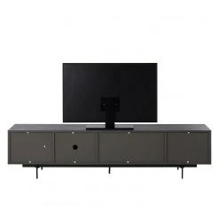 Studio Copenhagen TV-Lowboard Payara - Echtholzfurnier - Walnuss / Anthrazit -Wohnzimmermöbel boutique en ligne tv lowboard payara walnuss schwarz 4372792