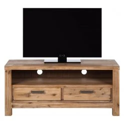 Ars Natura TV-Lowboard Toumanar I - Akazie teilmassiv - Akazie Sand -Wohnzimmermöbel boutique en ligne tv lowboard toumanar i akazie teilmassiv akazie sand 3627357