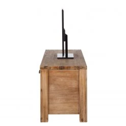 Ars Natura TV-Lowboard Toumanar II - Akazie teilmassiv - Akazie Sand -Wohnzimmermöbel boutique en ligne tv lowboard toumanar ii akazie teilmassiv akazie sand 3627509